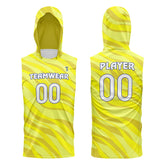 Desert Hoodie Compression 7V7 Flag football Jersey 3D effect